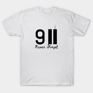 9/11 Never Forget T-Shirt